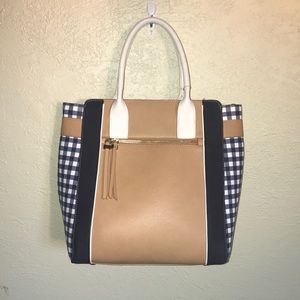 NWT Charming Charlie Color Block Tote